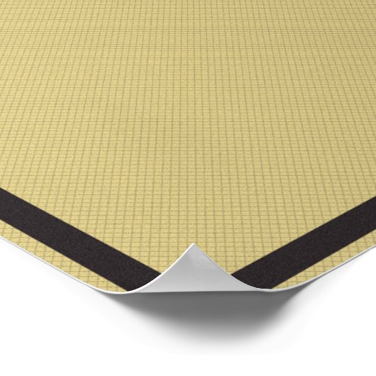 Periodieke tabel van elementen poster (Hoek)