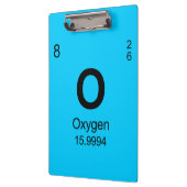 Periodieke tabel van elementen (zuurstof) klembord (Links)