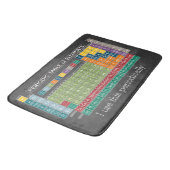 Periodieke tabel van het alkbord van elementen badmat (Gekanteld)