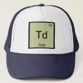 Periodieke Tabel van het chemieelement voor Todd N Trucker Pet (Voorkant)