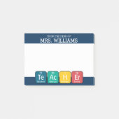 Periodieke Tabelelementen Spellingleraar Post-it® Notes (Voorkant)