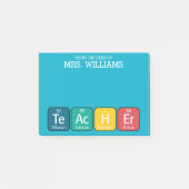 Periodieke Tabelelementen Spellingleraar Post-it® Notes (Voorkant)