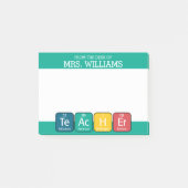 Periodieke Tabelelementen Spellingleraar Post-it® Notes (Voorkant)