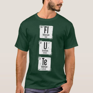 Periodieke tabelstroom t-shirt