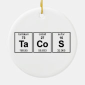 Periodieke TaCoS-tabel Keramisch Ornament (Achterkant)