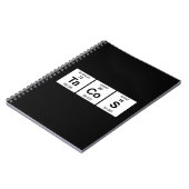 Periodieke TaCoS-tabel Notitieboek (Linkerzijde)