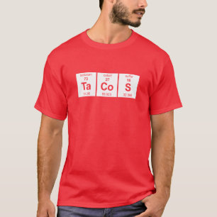 Periodieke TaCoS-tabel T-shirt