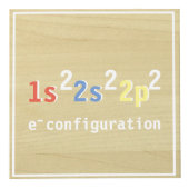 Periodieke tafel Alfabet Block Carbon Educational Kubus (Rechts)