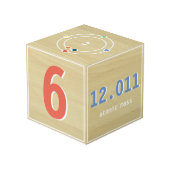 Periodieke tafel Alfabet Block Carbon Educational Kubus (Achter hoekig)