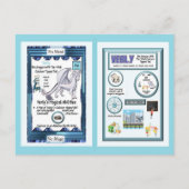 Periodieke tafel Dragon - Calcium Briefkaart (Achterkant)