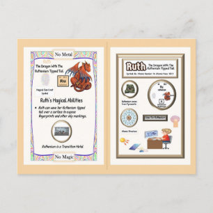 Periodieke tafel Dragon - Ruthenium Briefkaart