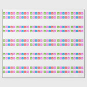 Periodieke-tafelchemieplezier Cadeaupapier (Vlak)