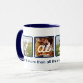 Periodieke Tafelelementen Happy Vaderdag Mok (Voorkant links)