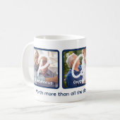 Periodieke Tafelelementen Happy Vaderdag Pop Koffiemok (Voorkant links)