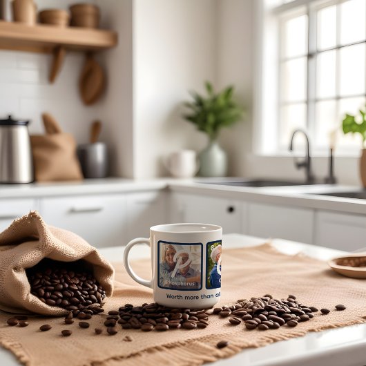 Periodieke Tafelelementen Happy Vaderdag Pop Koffiemok