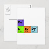 Periodieke Tafelproducten Briefkaart (Voorkant / Achterkant)