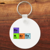 Periodieke Tafelproducten Sleutelhanger (Voorkant)