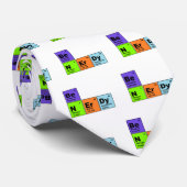 Periodieke Tafelproducten Stropdas (Opgerold)