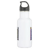 Periodieke verjaringstabel waterfles  (Achterkant)