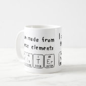 Periodieke winternaam mok (Voorkant links)