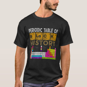 Periodieke Zwarte Geschiedenis, Afrikaans-Amerikaa T-shirt