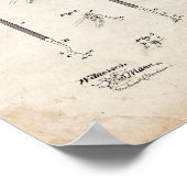 Periodontale urette - Dental Excavator Patent - Ol Poster (Hoek)