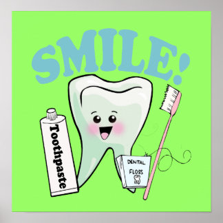 Periodontist Periodontica Periodonaat Poster