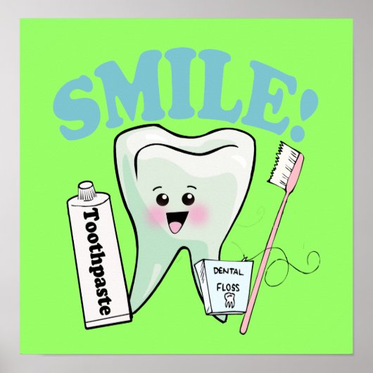 Periodontist Periodontica Periodonaat Poster (Voorkant)