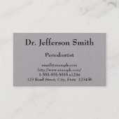  Periodontist Visitekaartje (Voorkant)