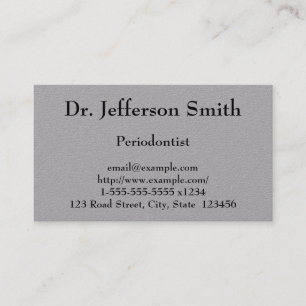  Periodontist Visitekaartje