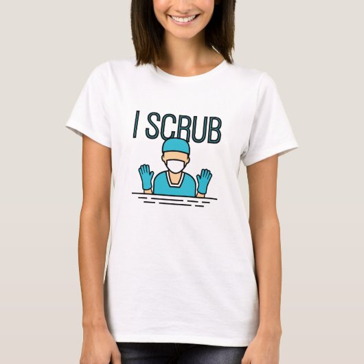 Perioperatieve chirurgische ziekte I scrub T-shirt (Voorkant)