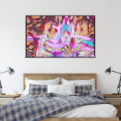 Peripatetic Vagabond Canvas Afdruk (Insitu (Slaapkamer))