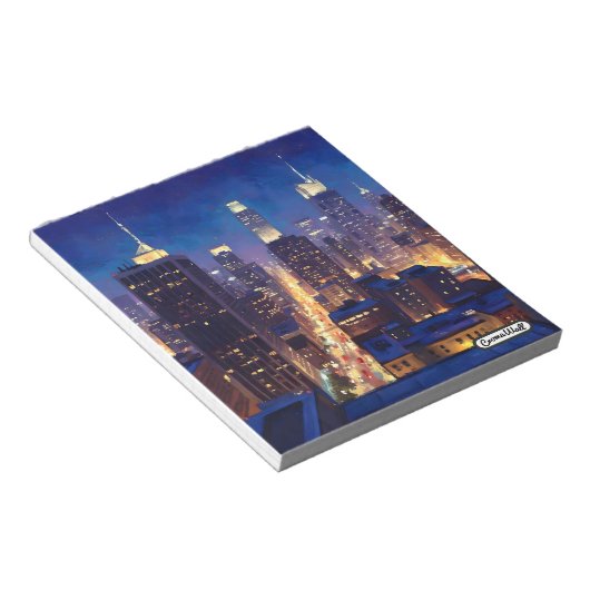 Peripheral Metropolis View Notitieblok (Schuin)