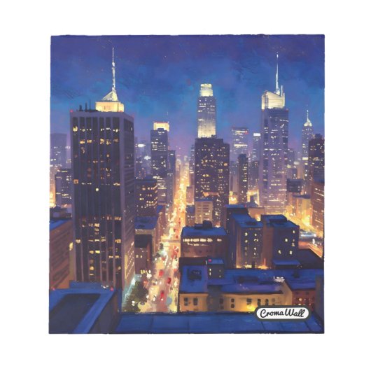 Peripheral Metropolis View Notitieblok (Voorkant)