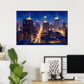 Peripheral Metropolis View Poster (Thuiskantoor)