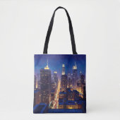Peripheral Metropolis View Tote Bag (Voorkant)