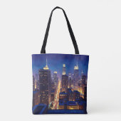Peripheral Metropolis View Tote Bag (Achterkant)