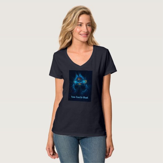 Periplaneta caeruleus t-shirt (Voorkant volledig)