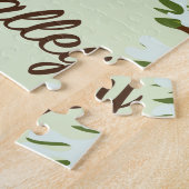 Perisher Valley Australia ski. Legpuzzel (Zijkant)