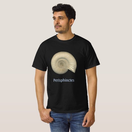 Perisphinctes Ammonite T-shirt (Voorkant volledig)