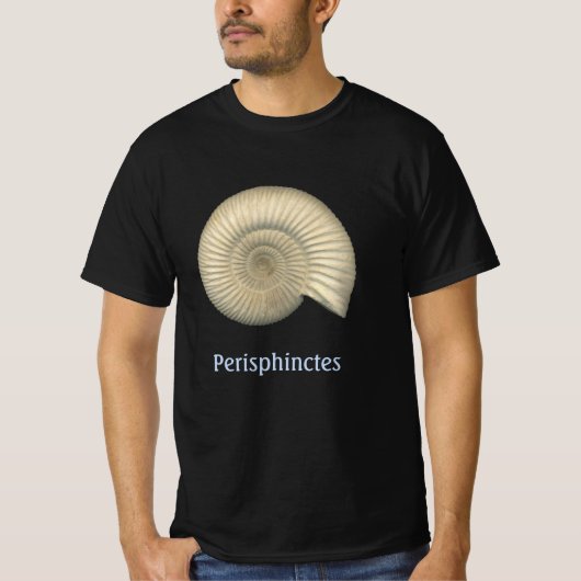 Perisphinctes Ammonite T-shirt (Voorkant)