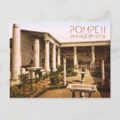 Peristyle of the House of the Vettii, Pompeii Briefkaart (Voorkant)