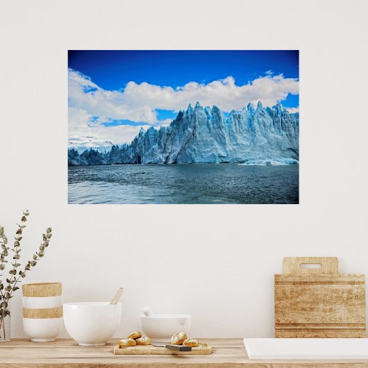 Perito Morena Glacier, Patagonia Poster (Keuken)