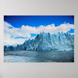 Perito Morena Glacier, Patagonia Poster