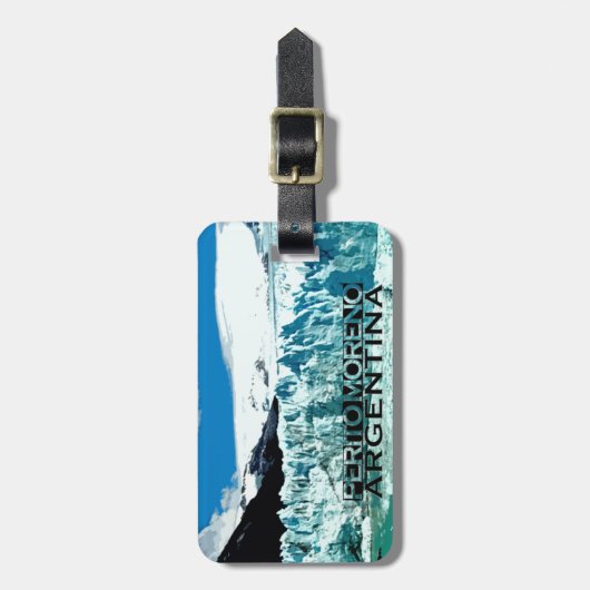 Perito Moreno Bagagelabel (Voorkant verticaal)