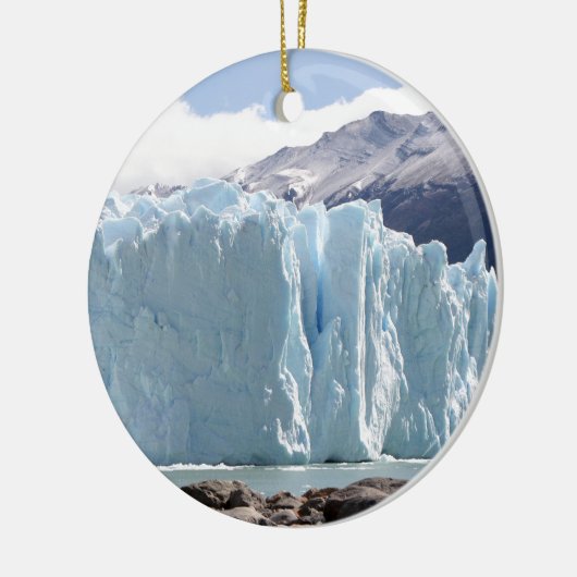 Perito Moreno Glacier, Argentina 2 Keramisch Ornament (Links)