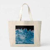 Perito Moreno Glacier Grote Tote Bag (Achterkant)