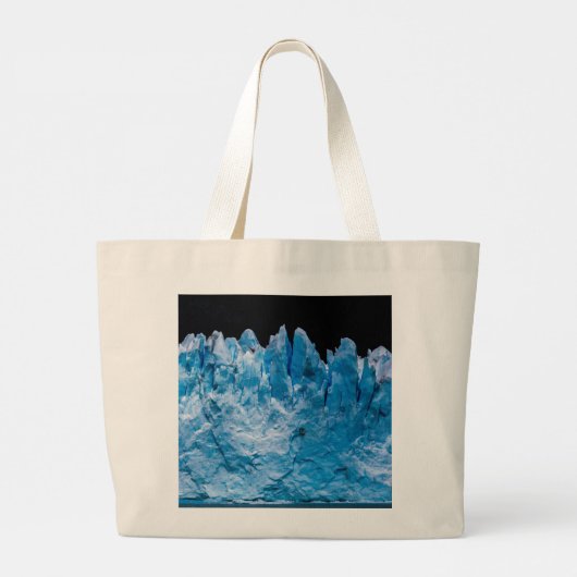 Perito Moreno Glacier Grote Tote Bag (Achterkant)