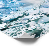 Perito Moreno Glacier, Los Glaciares National Park Poster (Hoek)