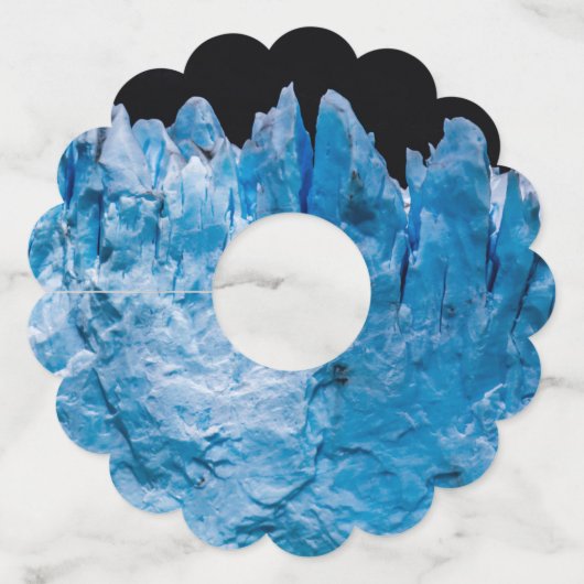 Perito Moreno Glacier Wijnglaslabel (Voorkant)